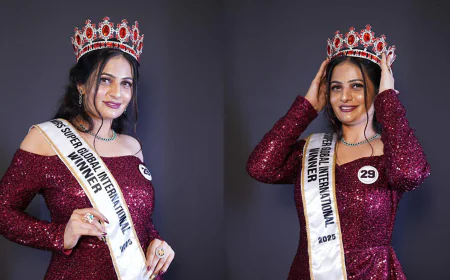 Sonia Choudhary Takes Mrs. Super Global Crown